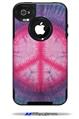 Tie Dye Peace Sign 110 - Decal Style Vinyl Skin fits Otterbox Commuter iPhone4/4s Case (CASE SOLD SEPARATELY)