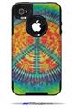 Tie Dye Peace Sign 111 - Decal Style Vinyl Skin fits Otterbox Commuter iPhone4/4s Case (CASE SOLD SEPARATELY)