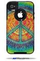 Tie Dye Peace Sign 111 - Decal Style Vinyl Skin fits Otterbox Commuter iPhone4/4s Case (CASE SOLD SEPARATELY)