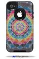 Tie Dye Star 104 - Decal Style Vinyl Skin fits Otterbox Commuter iPhone4/4s Case (CASE SOLD SEPARATELY)
