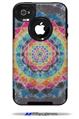 Tie Dye Star 104 - Decal Style Vinyl Skin fits Otterbox Commuter iPhone4/4s Case (CASE SOLD SEPARATELY)