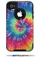 Tie Dye Swirl 104 - Decal Style Vinyl Skin fits Otterbox Commuter iPhone4/4s Case (CASE SOLD SEPARATELY)