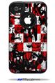 Checker Graffiti - Decal Style Vinyl Skin fits Otterbox Commuter iPhone4/4s Case (CASE SOLD SEPARATELY)