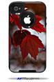 Wet Leaves - Decal Style Vinyl Skin fits Otterbox Commuter iPhone4/4s Case (CASE SOLD SEPARATELY)