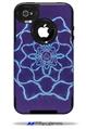 Tie Dye Purple Stars - Decal Style Vinyl Skin fits Otterbox Commuter iPhone4/4s Case (CASE SOLD SEPARATELY)