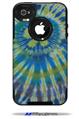Tie Dye Peace Sign Swirl - Decal Style Vinyl Skin fits Otterbox Commuter iPhone4/4s Case (CASE SOLD SEPARATELY)