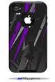 Baja 0014 Purple - Decal Style Vinyl Skin fits Otterbox Commuter iPhone4/4s Case (CASE SOLD SEPARATELY)