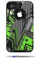 Baja 0032 Neon Green - Decal Style Vinyl Skin fits Otterbox Commuter iPhone4/4s Case (CASE SOLD SEPARATELY)