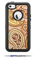 Paisley Vect 01 - Decal Style Vinyl Skin fits Otterbox Defender iPhone 5C Case (CASE SOLD SEPARATELY)