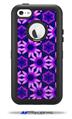 Daisies Purple - Decal Style Vinyl Skin fits Otterbox Defender iPhone 5C Case (CASE SOLD SEPARATELY)