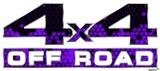 HEX Purple - 4x4 Decal Bolted 13x5.5 (2 Decal Set)