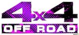 Halftone Splatter Hot Pink Purple - 4x4 Decal Bolted 13x5.5 (2 Decal Set)