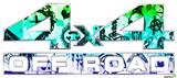 Scene Kid Sketches Rainbow - 4x4 Decal Bolted 13x5.5 (2 Decal Set)