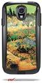 Vincent Van Gogh Flowering Garden With Path - Decal Style Vinyl Skin fits Otterbox Commuter Case for Samsung Galaxy S4 (CASE SOLD SEPARATELY)