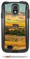 Vincent Van Gogh Harvest At La Crau With Montmajour In The Background - Decal Style Vinyl Skin fits Otterbox Commuter Case for Samsung Galaxy S4 (CASE SOLD SEPARATELY)