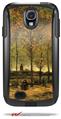 Vincent Van Gogh Lane With Poplars - Decal Style Vinyl Skin fits Otterbox Commuter Case for Samsung Galaxy S4 (CASE SOLD SEPARATELY)