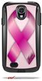 Hope Breast Cancer Pink Ribbon on Pink - Decal Style Vinyl Skin fits Otterbox Commuter Case for Samsung Galaxy S4 (CASE SOLD SEPARATELY)