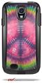 Tie Dye Peace Sign 103 - Decal Style Vinyl Skin fits Otterbox Commuter Case for Samsung Galaxy S4 (CASE SOLD SEPARATELY)
