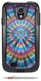 Tie Dye Swirl 101 - Decal Style Vinyl Skin fits Otterbox Commuter Case for Samsung Galaxy S4 (CASE SOLD SEPARATELY)