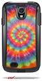 Tie Dye Swirl 102 - Decal Style Vinyl Skin fits Otterbox Commuter Case for Samsung Galaxy S4 (CASE SOLD SEPARATELY)
