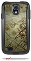 Cartographic - Decal Style Vinyl Skin fits Otterbox Commuter Case for Samsung Galaxy S4 (CASE SOLD SEPARATELY)