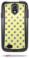 Kearas Daisies Yellow - Decal Style Vinyl Skin fits Otterbox Commuter Case for Samsung Galaxy S4 (CASE SOLD SEPARATELY)