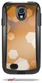 Bokeh Hex Orange - Decal Style Vinyl Skin fits Otterbox Commuter Case for Samsung Galaxy S4 (CASE SOLD SEPARATELY)