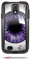 Eyeball Purple - Decal Style Vinyl Skin fits Otterbox Commuter Case for Samsung Galaxy S4 (CASE SOLD SEPARATELY)