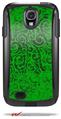 Folder Doodles Green - Decal Style Vinyl Skin fits Otterbox Commuter Case for Samsung Galaxy S4 (CASE SOLD SEPARATELY)