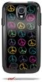 Kearas Peace Signs Black - Decal Style Vinyl Skin fits Otterbox Commuter Case for Samsung Galaxy S4 (CASE SOLD SEPARATELY)