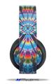 Vinyl Decal Skin Wrap compatible with Original Sony PlayStation 4 Gold Wireless Headphones Tie Dye Swirl 101 (PS4 HEADPHONES  NOT INCLUDED)