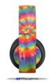 Vinyl Decal Skin Wrap compatible with Original Sony PlayStation 4 Gold Wireless Headphones Tie Dye Swirl 102 (PS4 HEADPHONES  NOT INCLUDED)
