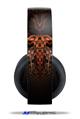 Vinyl Decal Skin Wrap compatible with Original Sony PlayStation 4 Gold Wireless Headphones Ramskull (PS4 HEADPHONES  NOT INCLUDED)