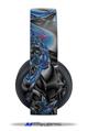 Vinyl Decal Skin Wrap compatible with Original Sony PlayStation 4 Gold Wireless Headphones Broken Plastic (PS4 HEADPHONES  NOT INCLUDED)