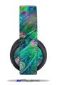 Vinyl Decal Skin Wrap compatible with Original Sony PlayStation 4 Gold Wireless Headphones Kelp Forest (PS4 HEADPHONES  NOT INCLUDED)