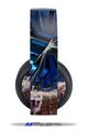 Vinyl Decal Skin Wrap compatible with Original Sony PlayStation 4 Gold Wireless Headphones Spherical Space (PS4 HEADPHONES  NOT INCLUDED)