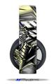 Vinyl Decal Skin Wrap compatible with Original Sony PlayStation 4 Gold Wireless Headphones Like Clockwork (PS4 HEADPHONES  NOT INCLUDED)