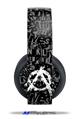 Vinyl Decal Skin Wrap compatible with Original Sony PlayStation 4 Gold Wireless Headphones Anarchy (PS4 HEADPHONES  NOT INCLUDED)