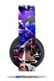 Vinyl Decal Skin Wrap compatible with Original Sony PlayStation 4 Gold Wireless Headphones Persistence Of Vision (PS4 HEADPHONES  NOT INCLUDED)