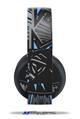 Vinyl Decal Skin Wrap compatible with Original Sony PlayStation 4 Gold Wireless Headphones Baja 0023 Blue Medium (PS4 HEADPHONES  NOT INCLUDED)