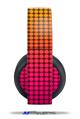 Vinyl Decal Skin Wrap compatible with Original Sony PlayStation 4 Gold Wireless Headphones Faded Dots Hot Pink Orange (PS4 HEADPHONES  NOT INCLUDED)