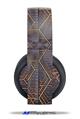 Vinyl Decal Skin Wrap compatible with Original Sony PlayStation 4 Gold Wireless Headphones Hexfold (PS4 HEADPHONES NOT INCLUDED)