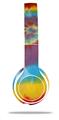 Skin Decal Wrap compatible with Beats Solo 2 WIRED Headphones Tie Dye Swirl 108 (HEADPHONES NOT INCLUDED)