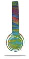 Skin Decal Wrap compatible with Beats Solo 2 WIRED Headphones Tie Dye Tiger 100 (HEADPHONES NOT INCLUDED)