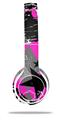 Skin Decal Wrap compatible with Beats Solo 2 WIRED Headphones SceneKid Pink (HEADPHONES NOT INCLUDED)
