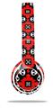 Skin Decal Wrap compatible with Beats Solo 2 WIRED Headphones Goth Punk Skulls (HEADPHONES NOT INCLUDED)