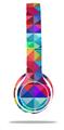 Skin Decal Wrap compatible with Beats Solo 2 WIRED Headphones Spectrums (HEADPHONES NOT INCLUDED)
