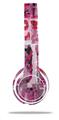 Skin Decal Wrap compatible with Beats Solo 2 WIRED Headphones Grunge Love (HEADPHONES NOT INCLUDED)