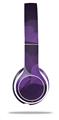 Skin Decal Wrap compatible with Beats Solo 2 WIRED Headphones Bokeh Hearts Purple (HEADPHONES NOT INCLUDED)
