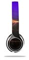 Skin Decal Wrap compatible with Beats Solo 2 WIRED Headphones Sunset (HEADPHONES NOT INCLUDED)